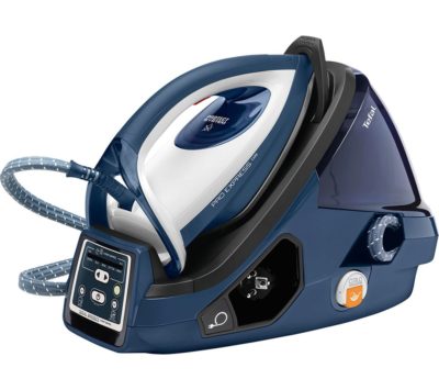 TEFAL Pro Express X-pert Care GV9071 High Pressure Steam Generator Iron - Blue & White